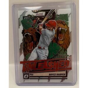 2021 Donruss Optic Bryce Harper‎ Unleashed Insert Philadelphia Phillies